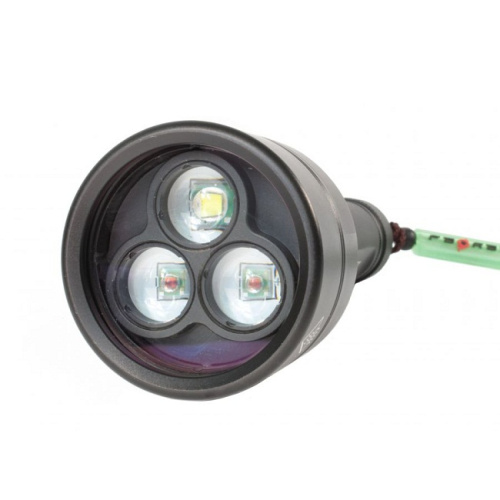 Фонарь для дайвинга Ferei W153 1хCREE XM-L (Cool White) 2xCREE XP-E (Red) фото 9